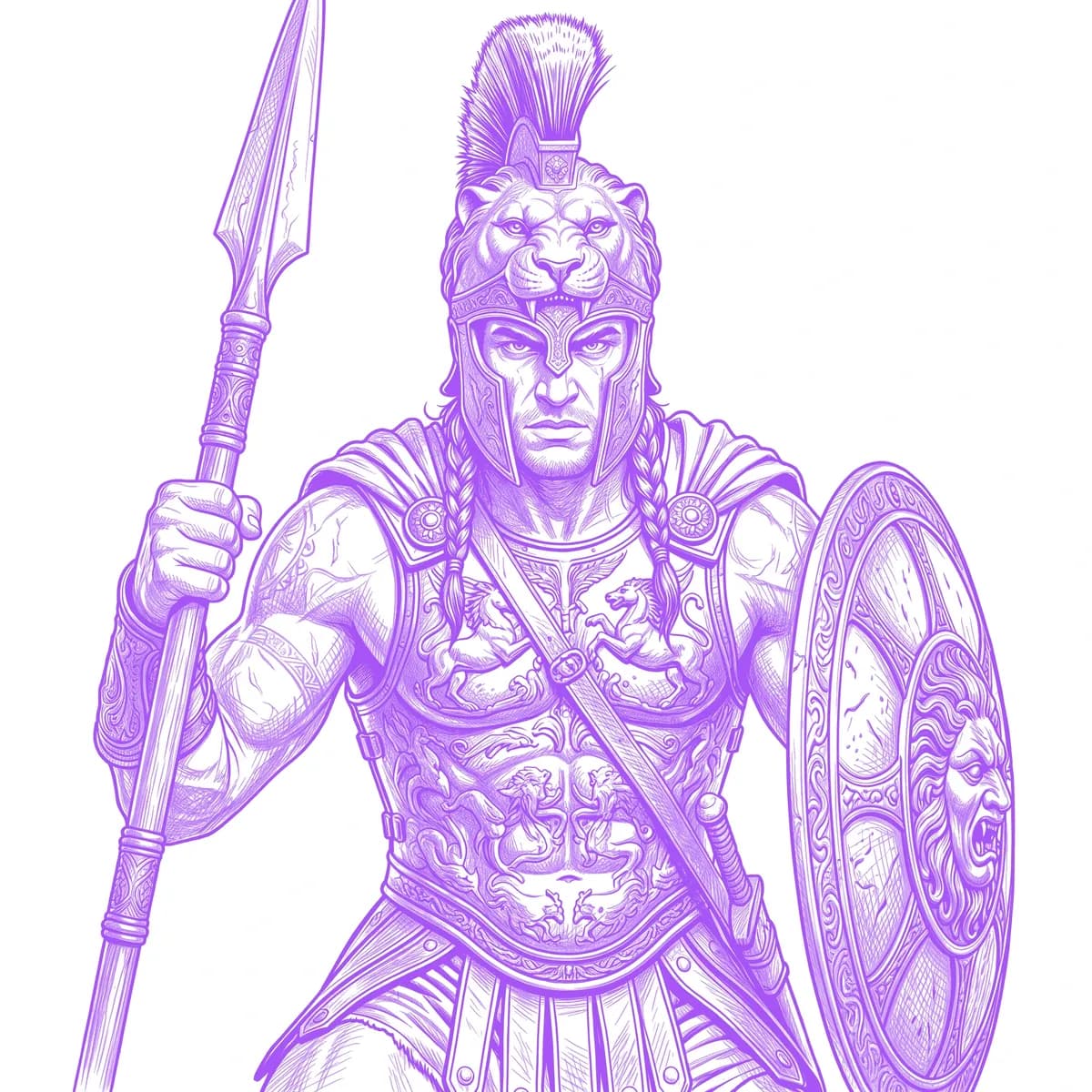 Achilles Stencil