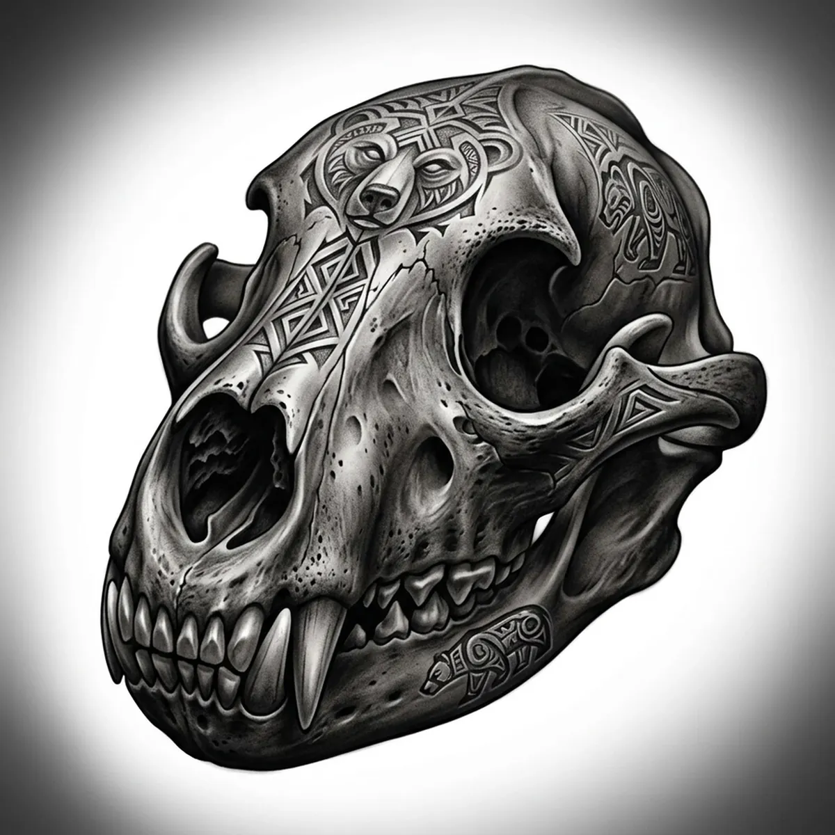 Bear Skull Reference