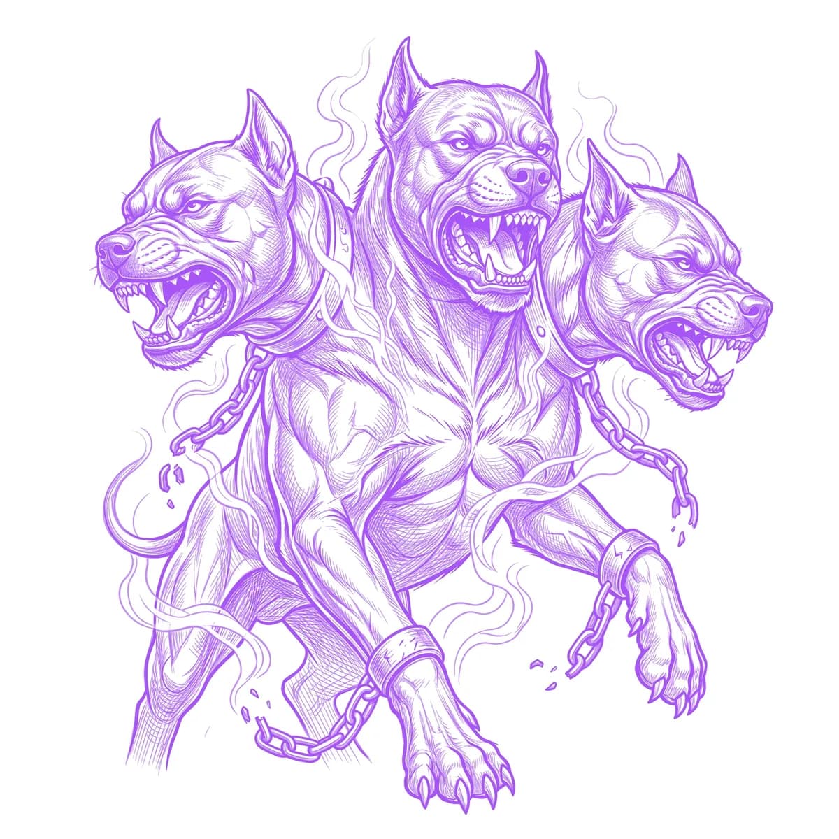 Cerberus Stencil