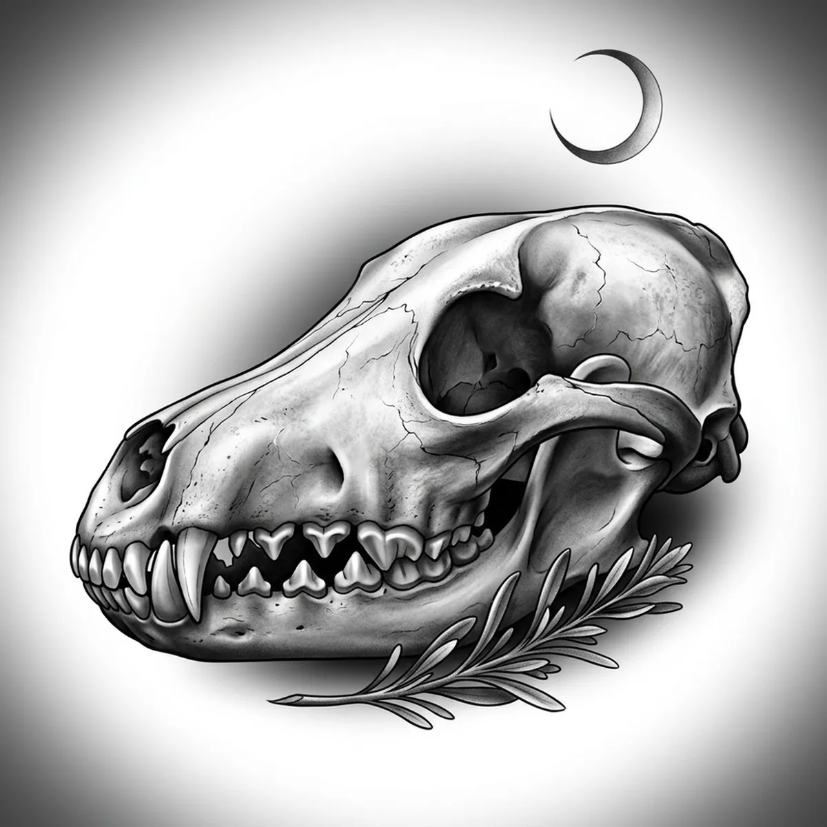 Coyote Skull — Reference