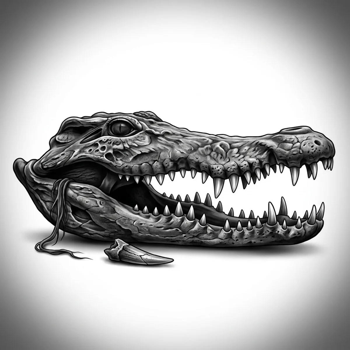 Crocodile Skull — Reference