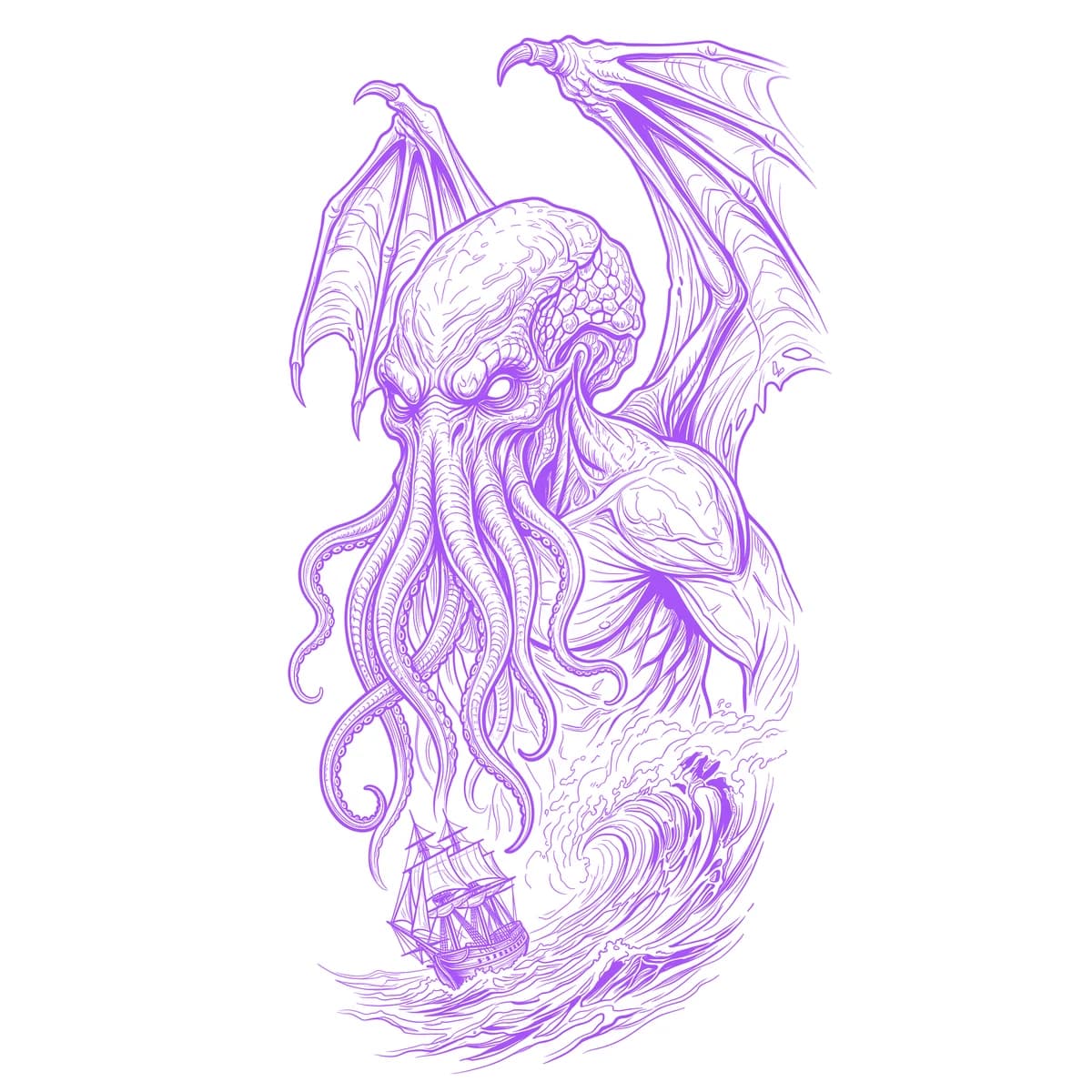 Cthulhu Schablone
