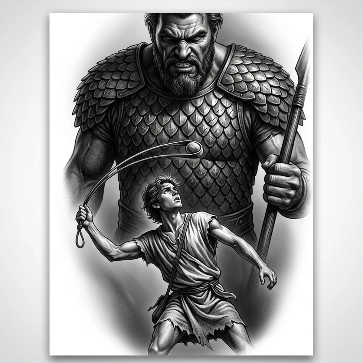 David and Goliath — Reference