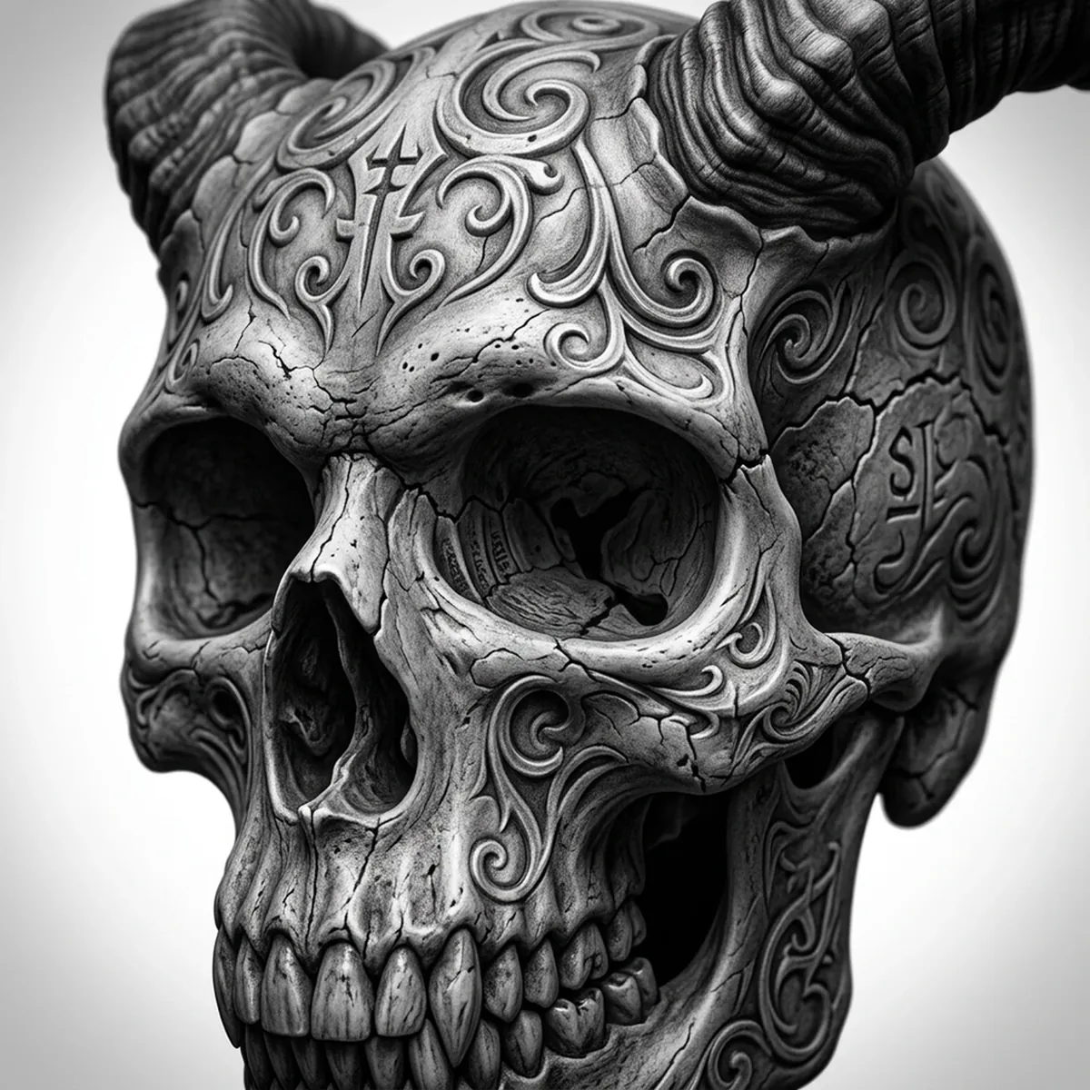 Demon Skull Reference