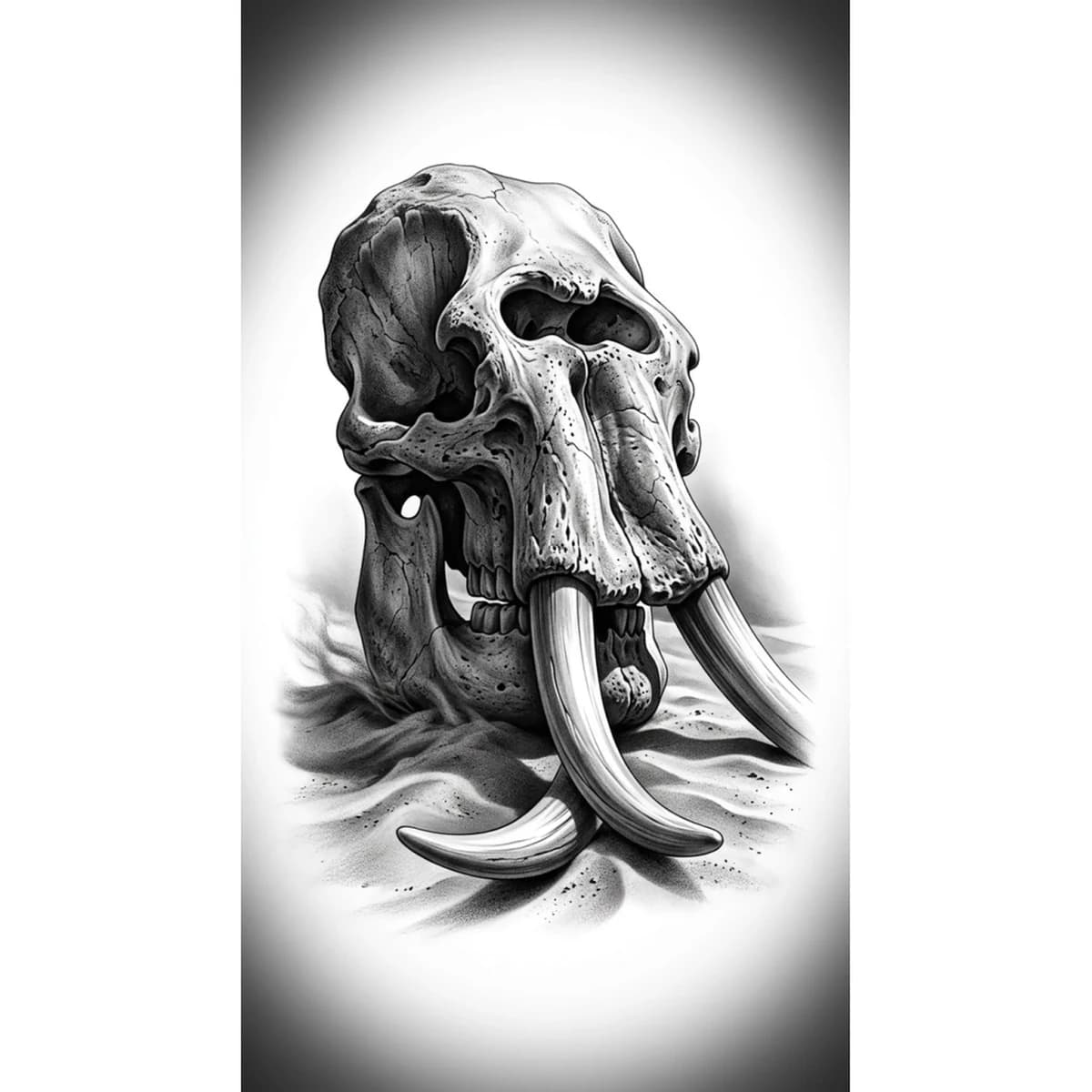 Elephant Skull Reference