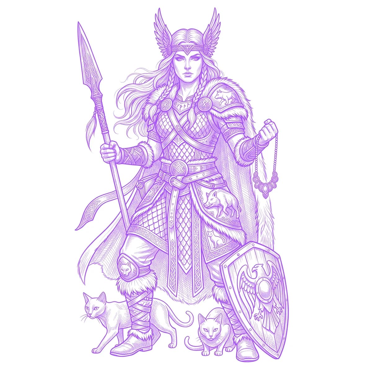 Freya Stencil