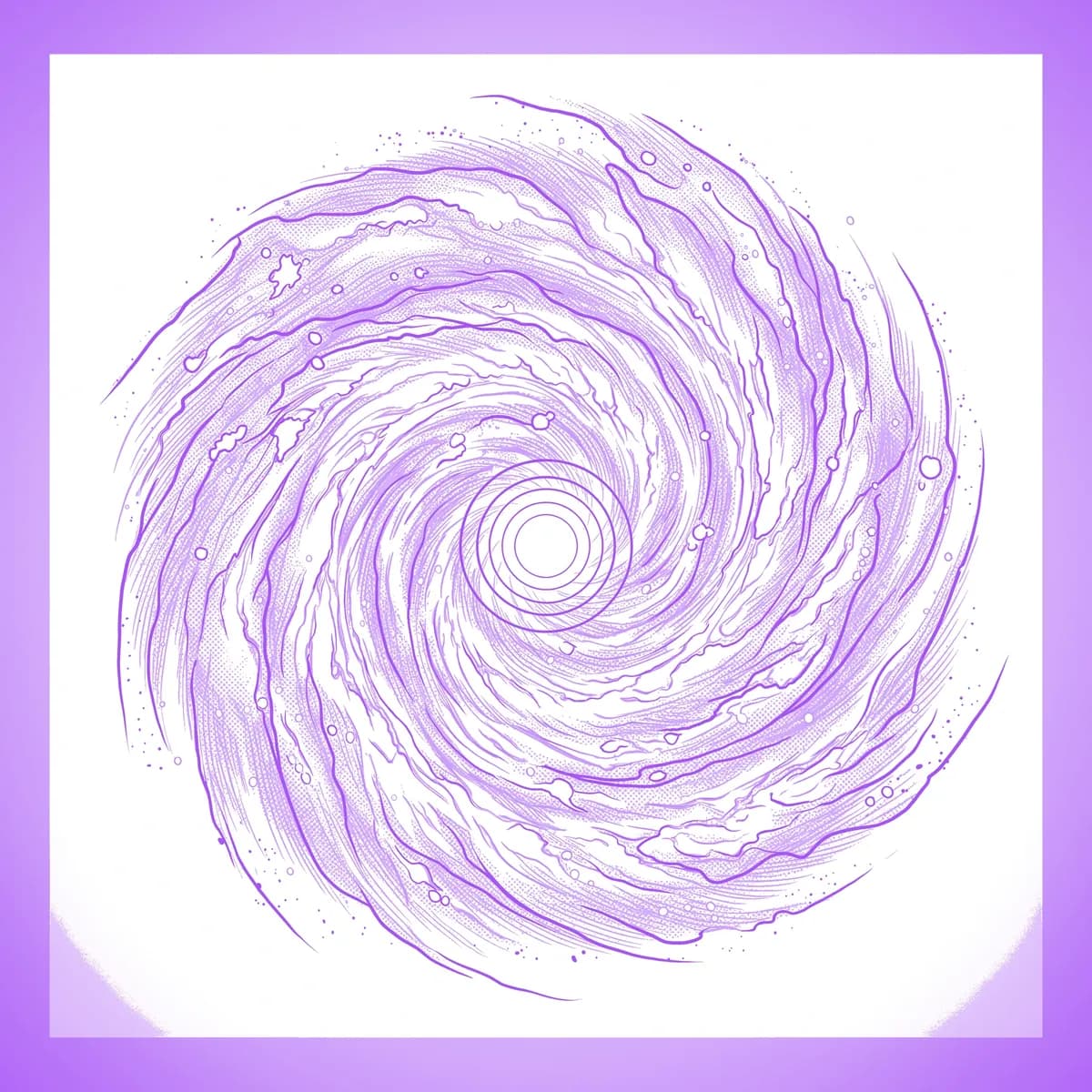 Galaxie Schablone
