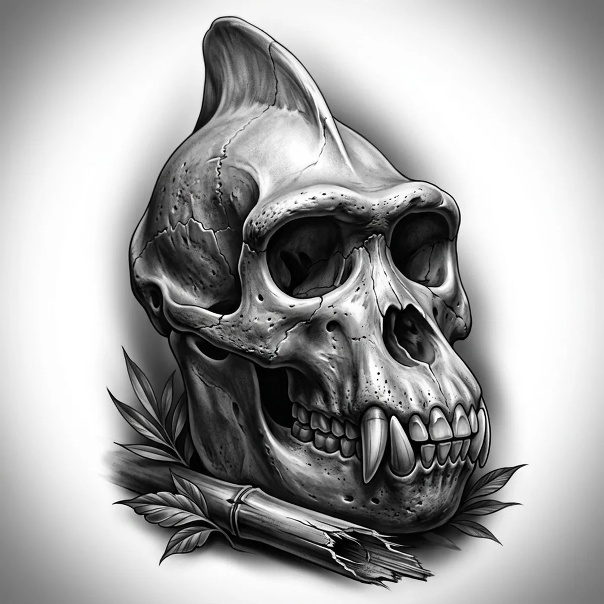 Gorilla Skull — Reference
