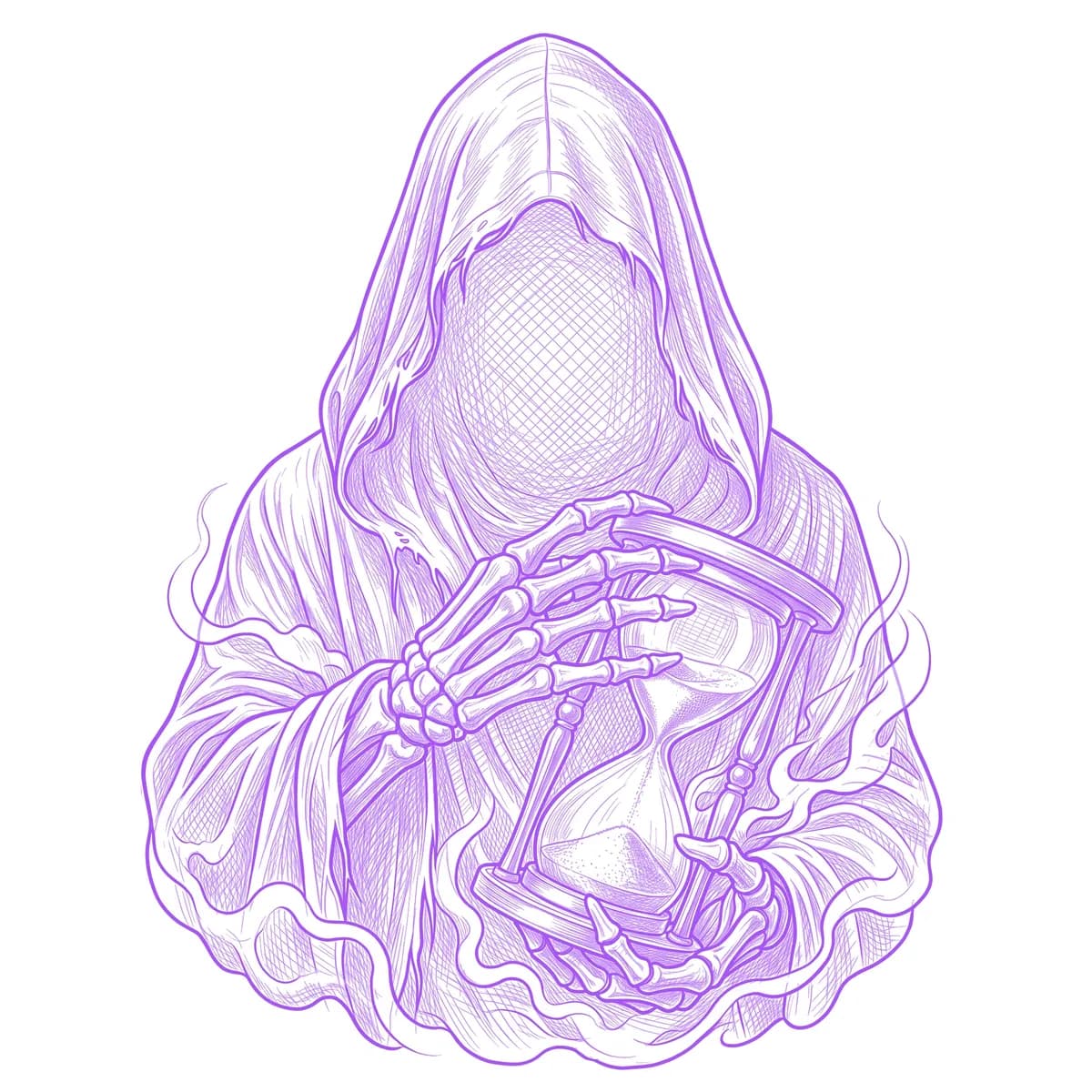 Grim Reaper Stencil