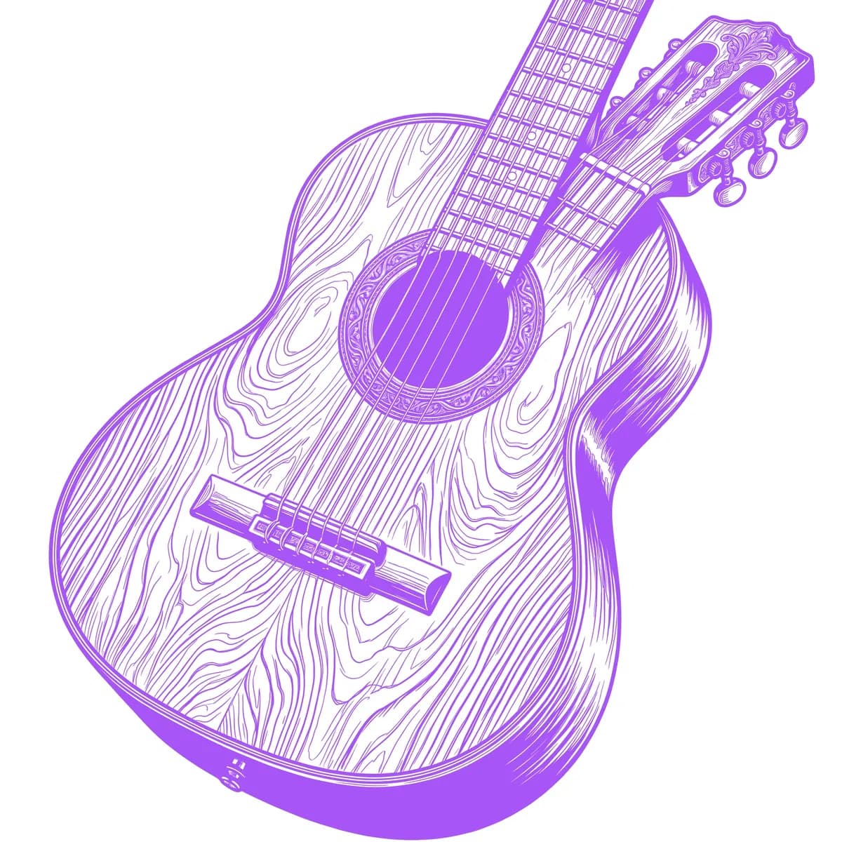 Guitar Stencil