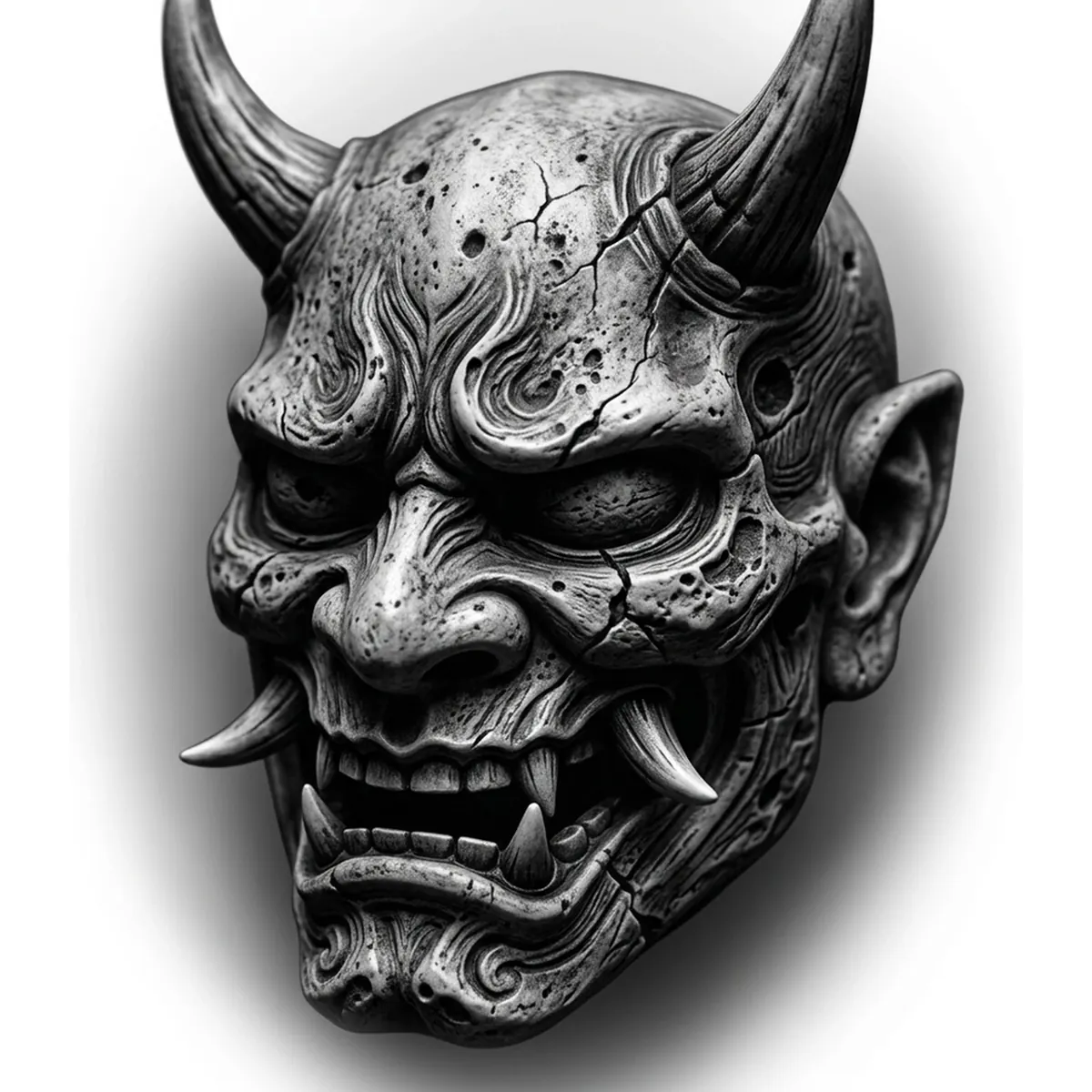 Hannya-Maske Referenz
