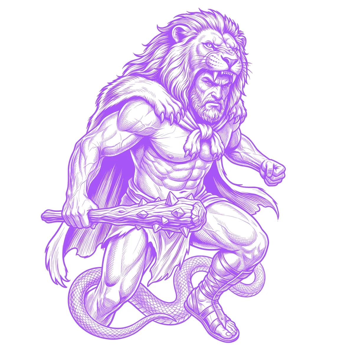 Hercules Stencil