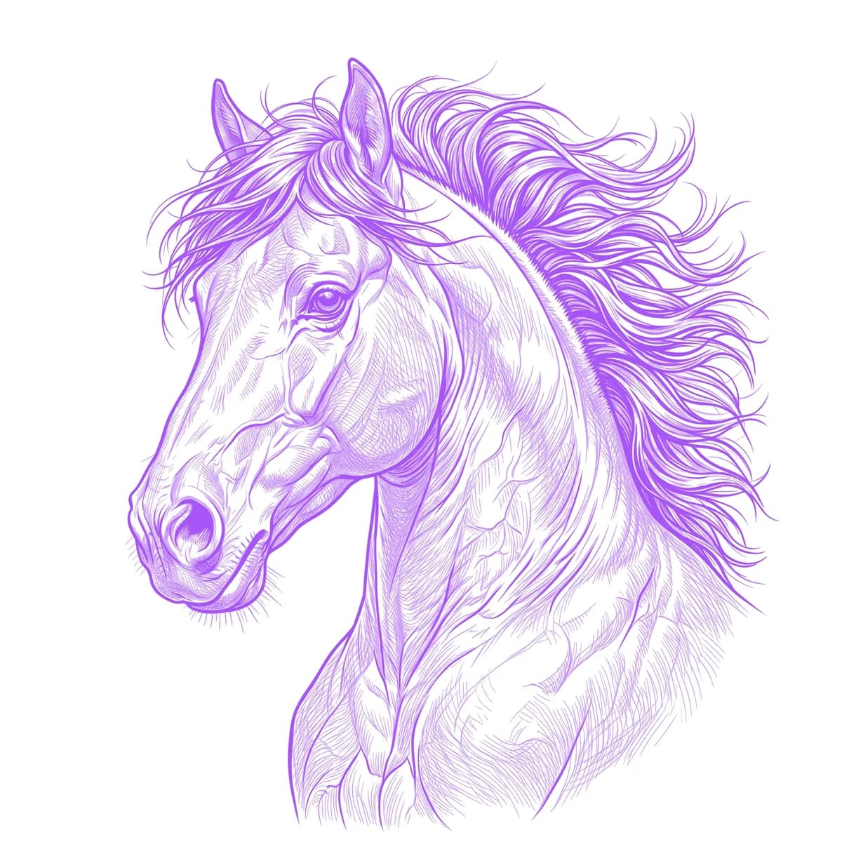 Cavalo Estêncil