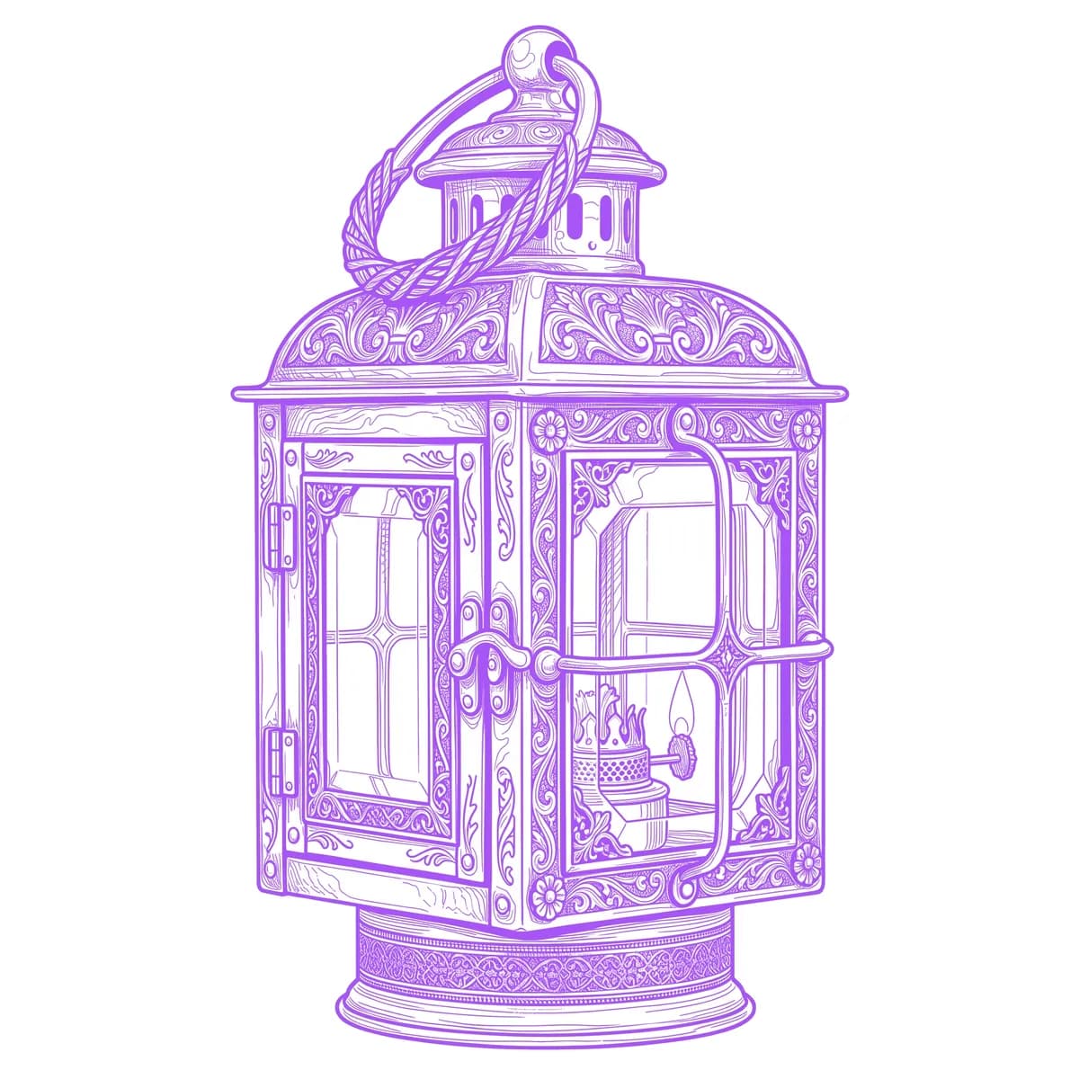 Lantern Stencil
