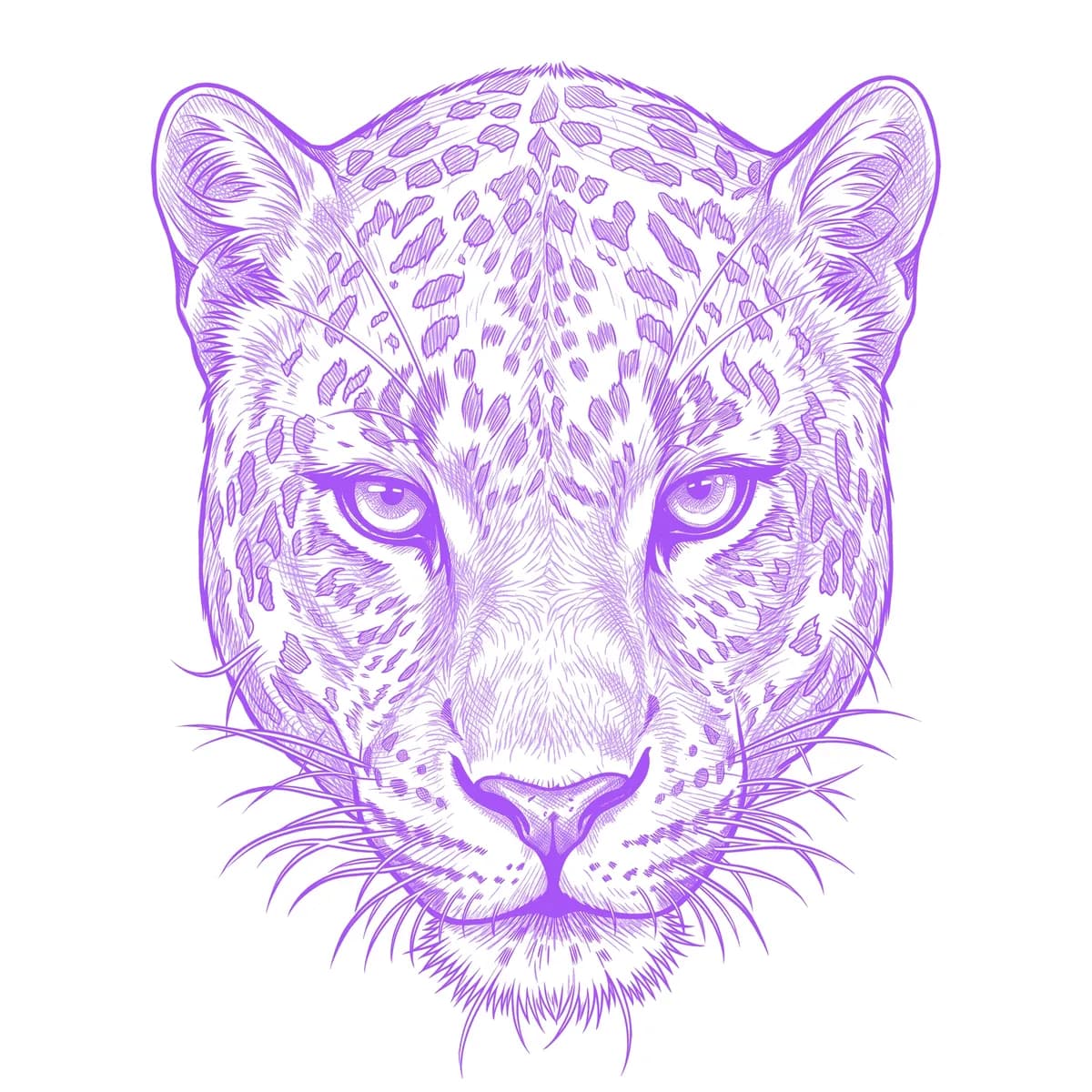 Leopard Stencil