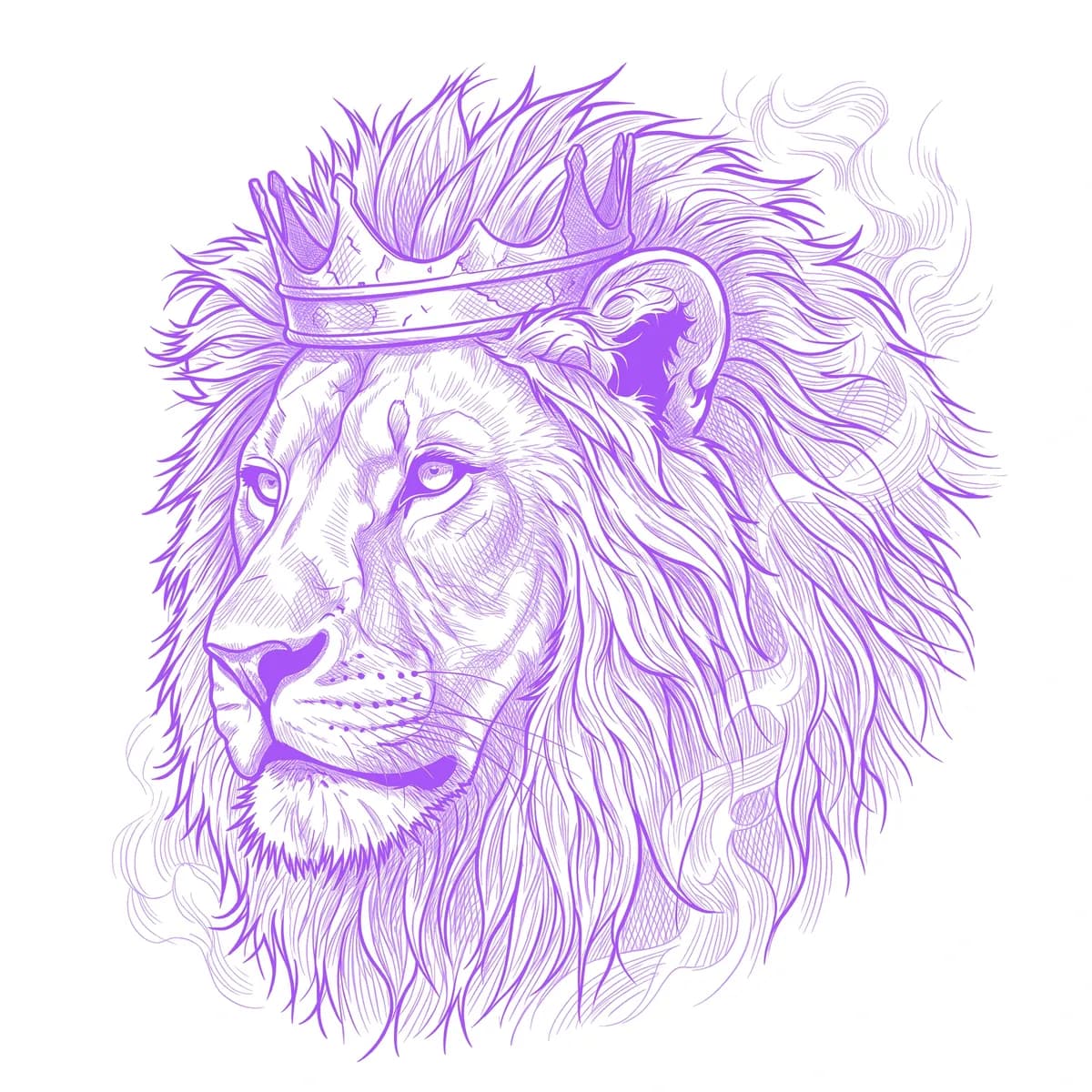 Lion Stencil