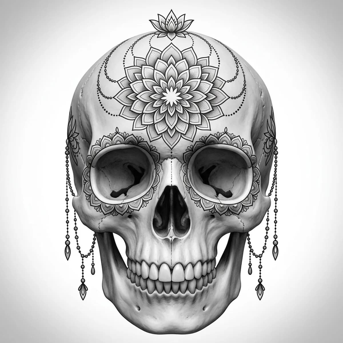 Mandala Skull — Reference