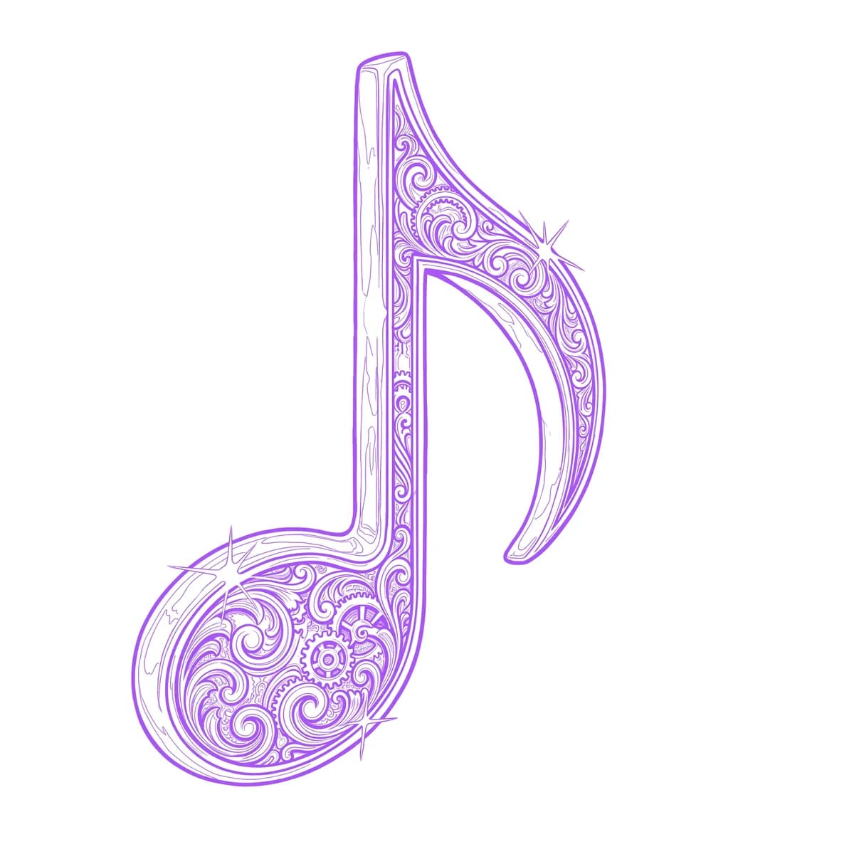 Music Note Stencil
