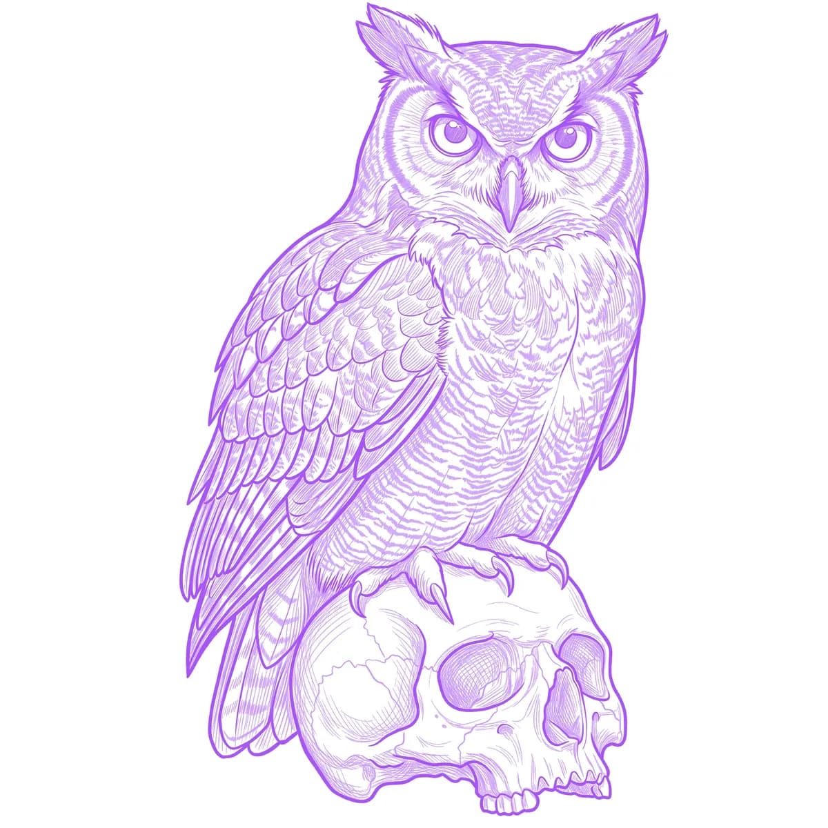 Owl Stencil