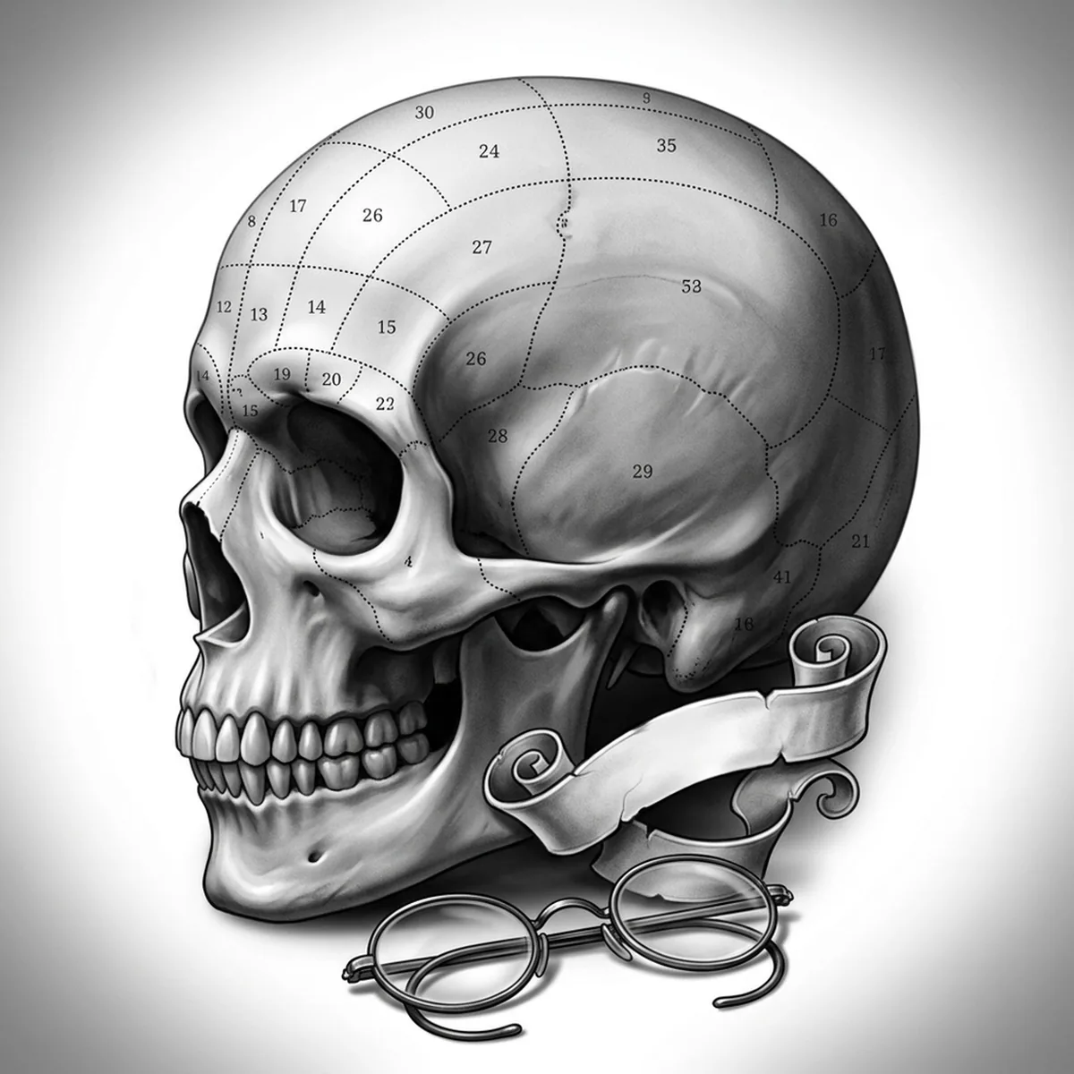 Phrenology Skull — Reference