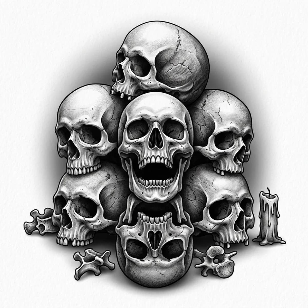 Pile of Skulls — Reference