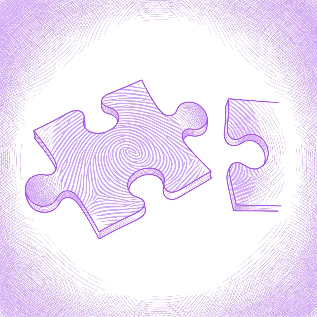 Puzzle Piece Tattoo Stencil