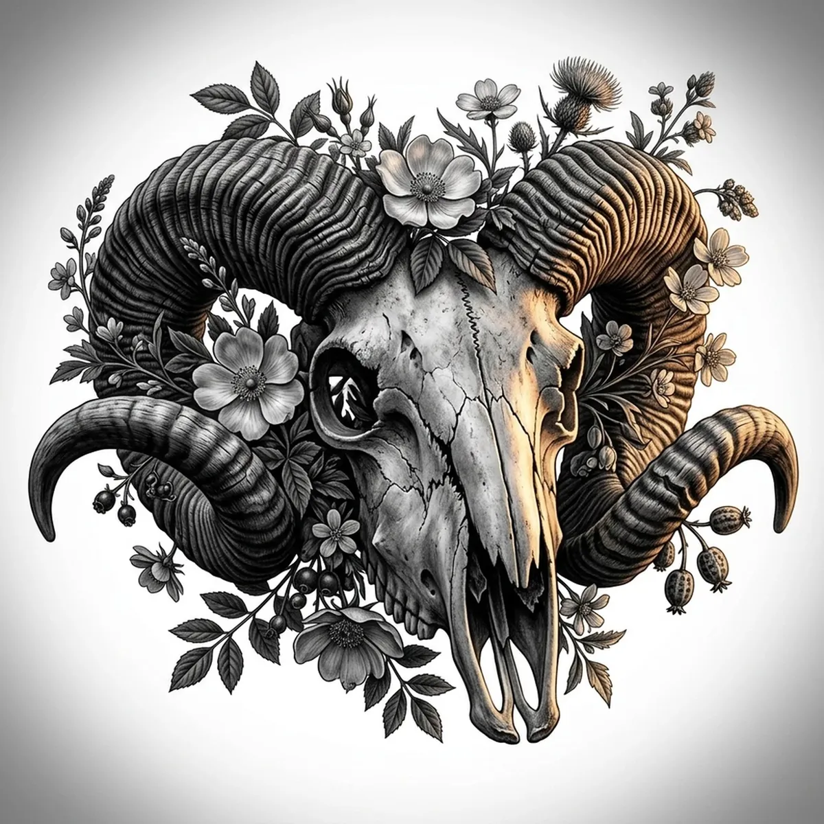 Ram Skull Reference