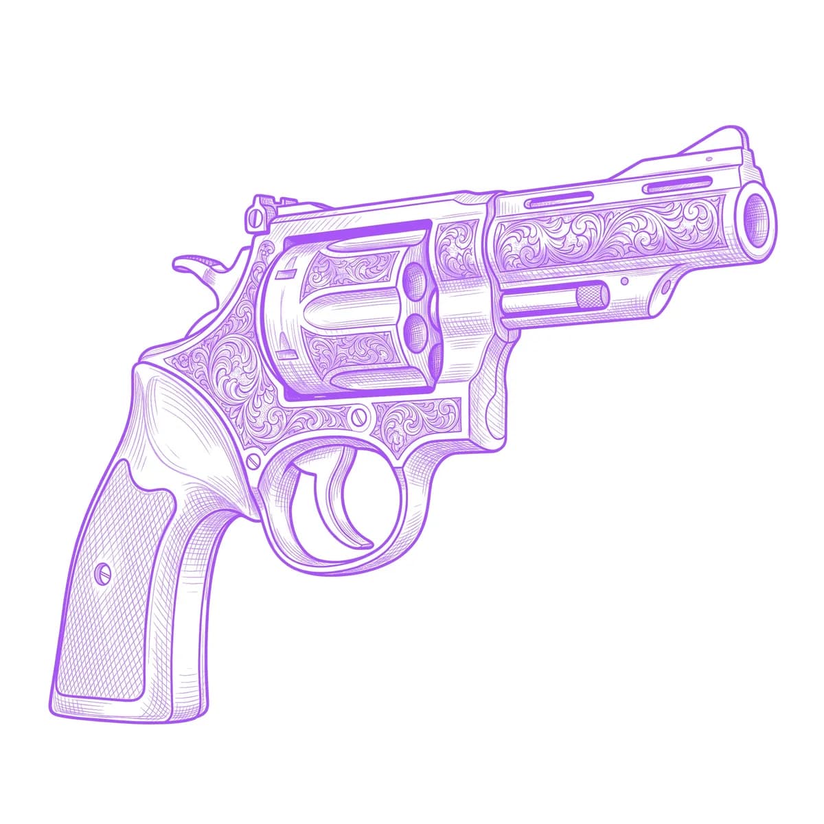 Revolver Stencil