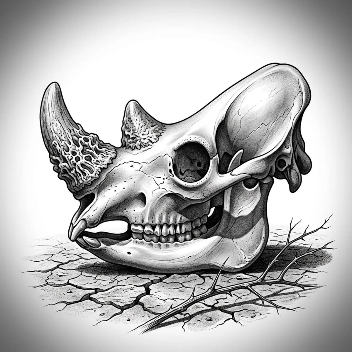 Rhino Skull — Reference