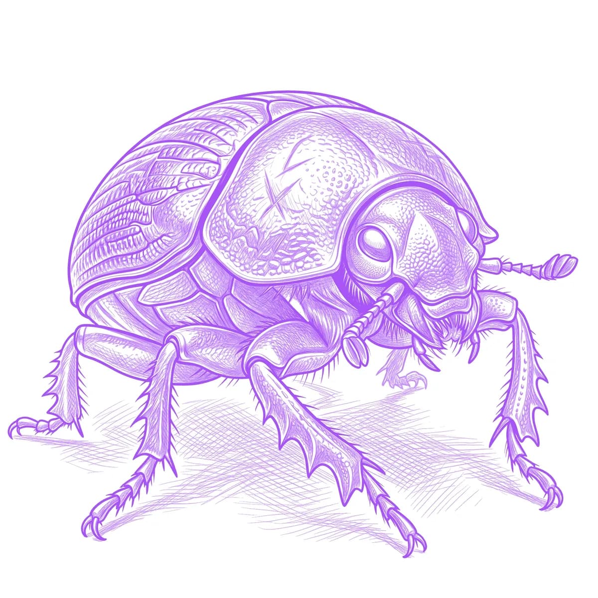 Escarabajo Plantilla