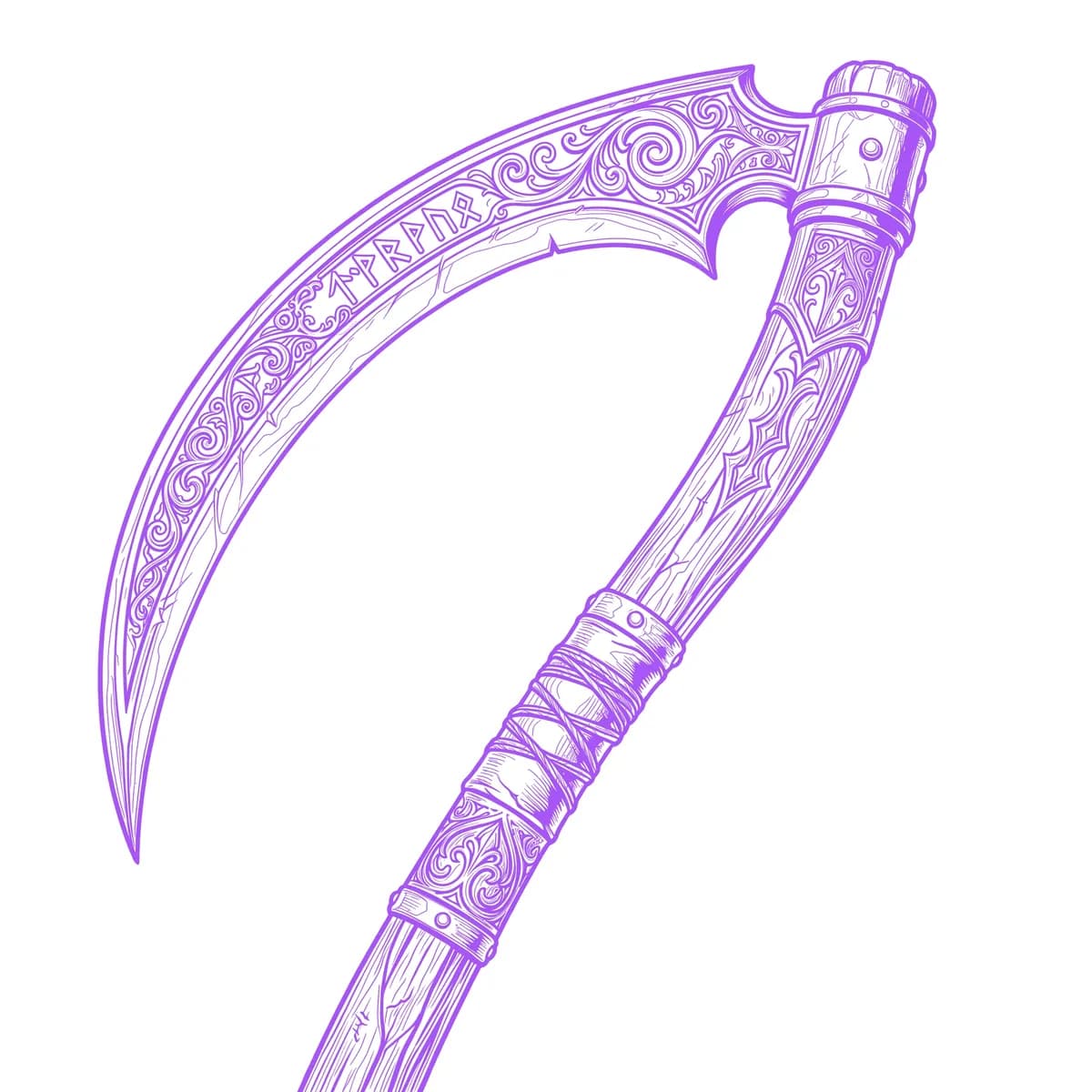 Scythe Stencil