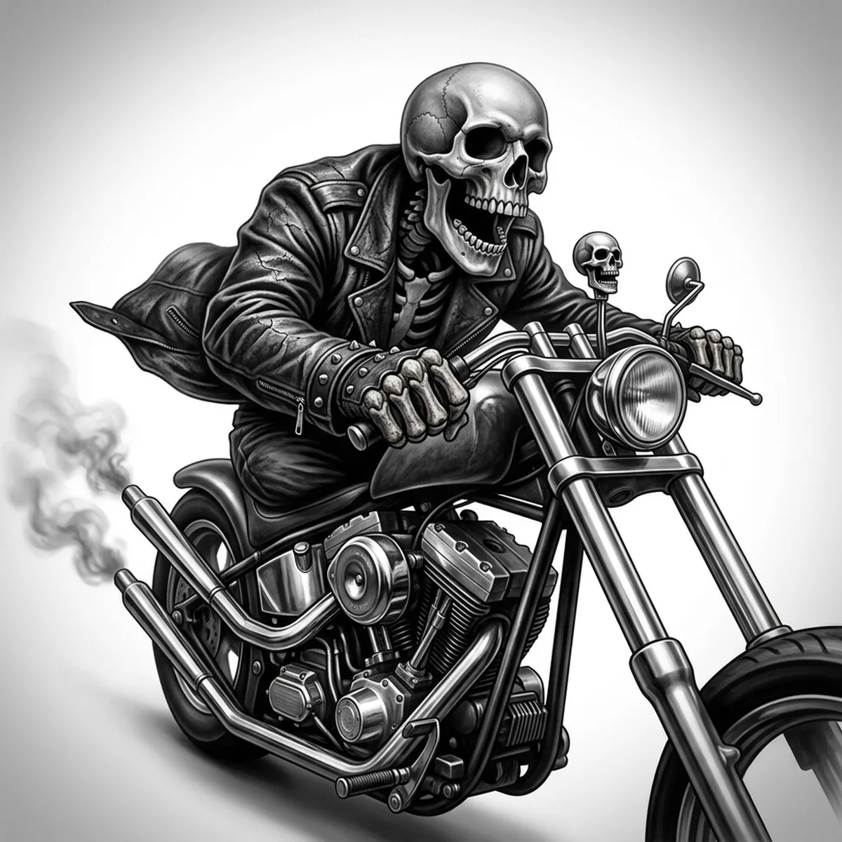 Skeleton Biker — Reference
