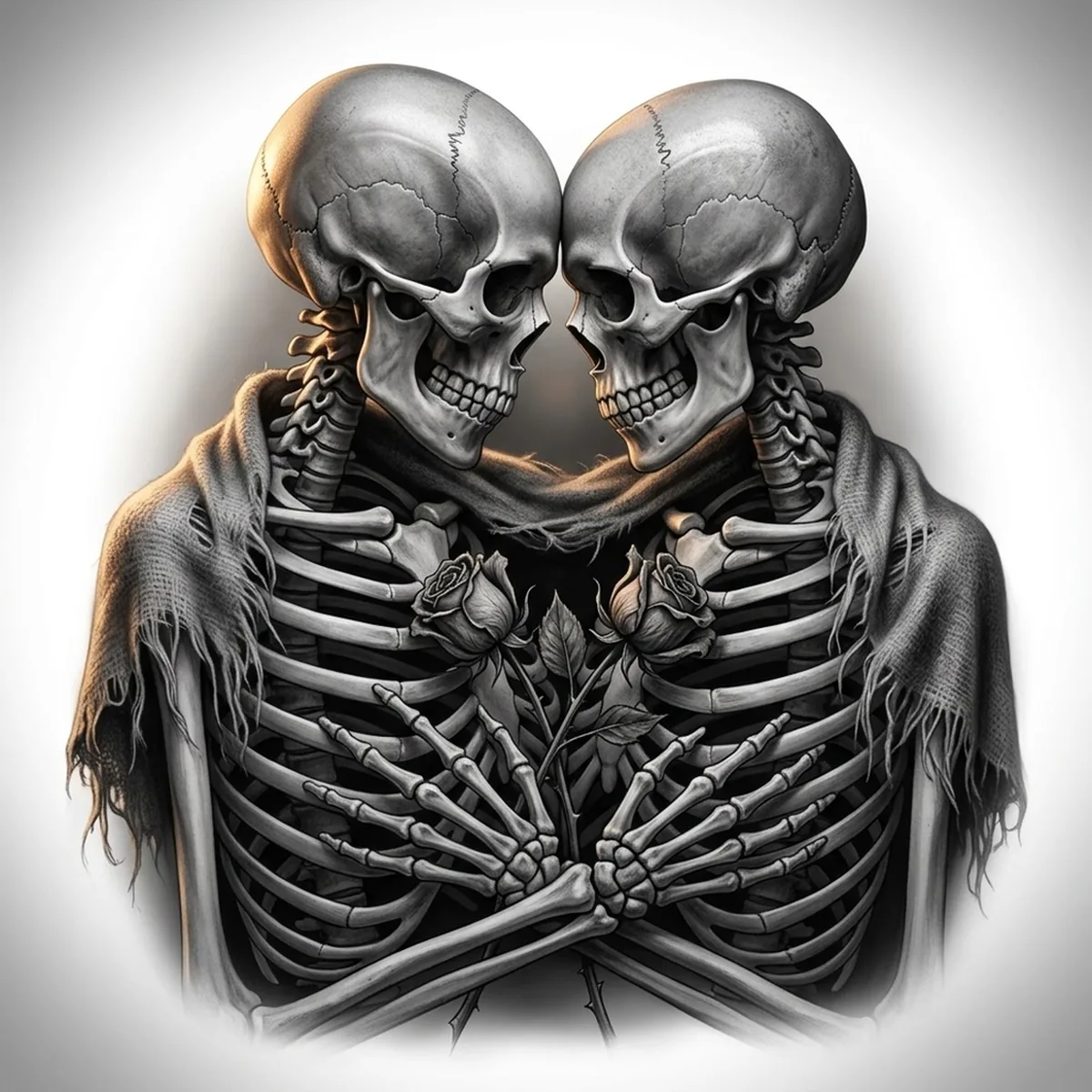 Skeleton Couple — Reference