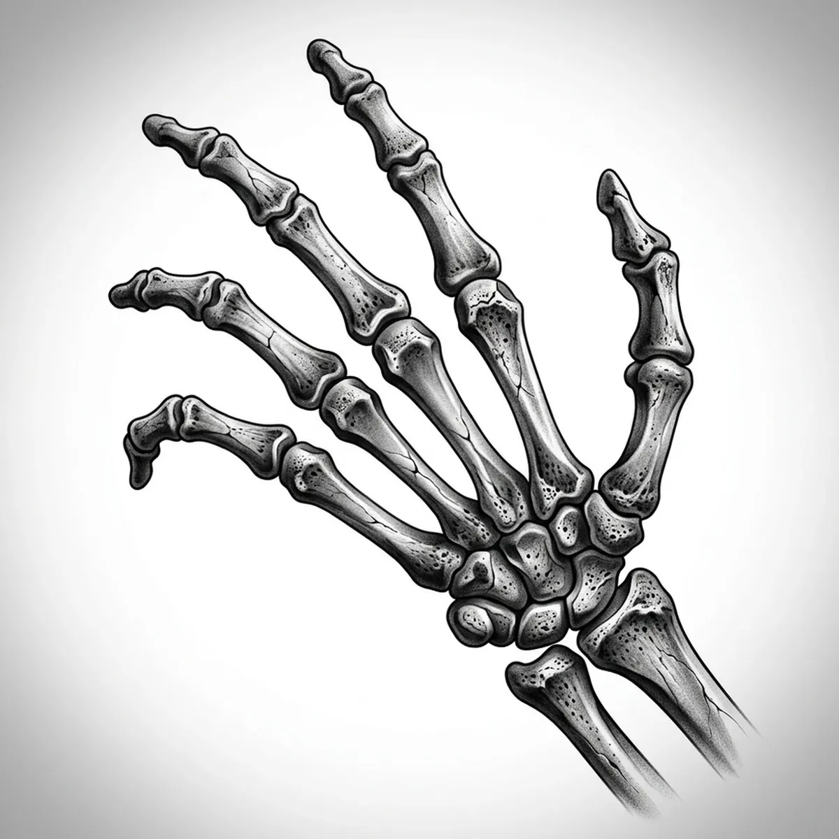 Skeletthand Referenz