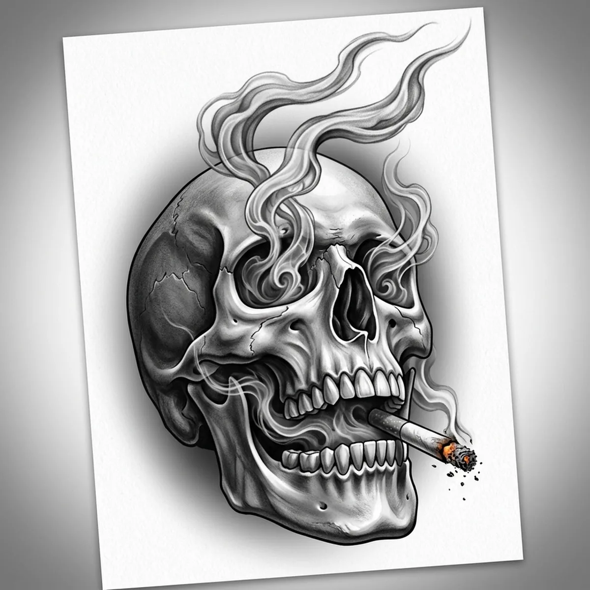 Smoking Skull — Reference