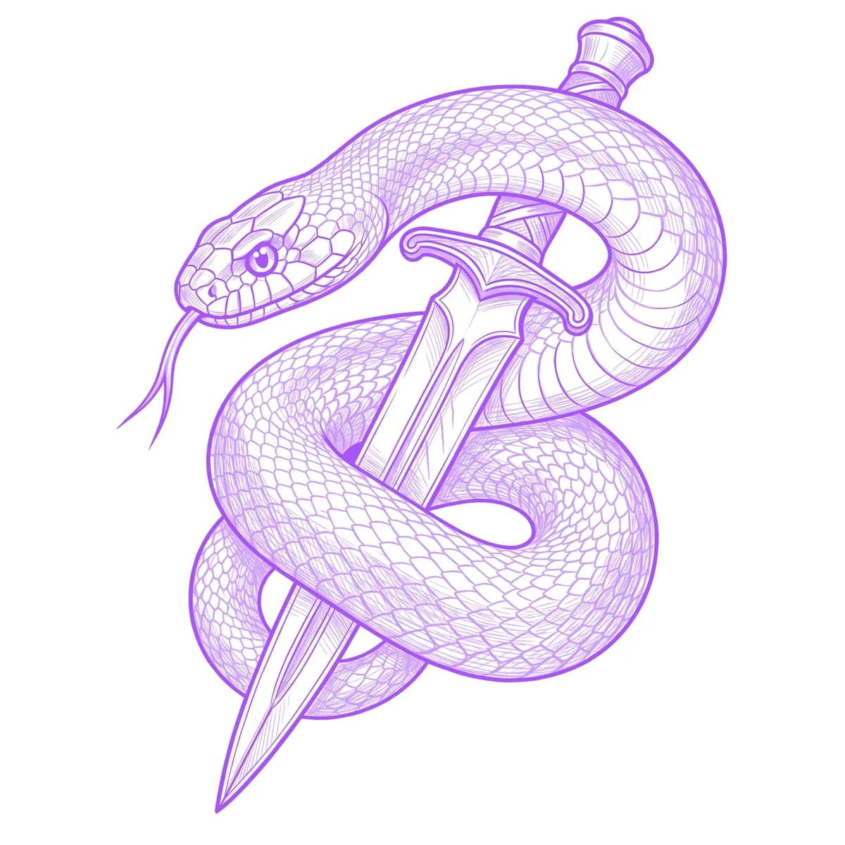 Snake Stencil