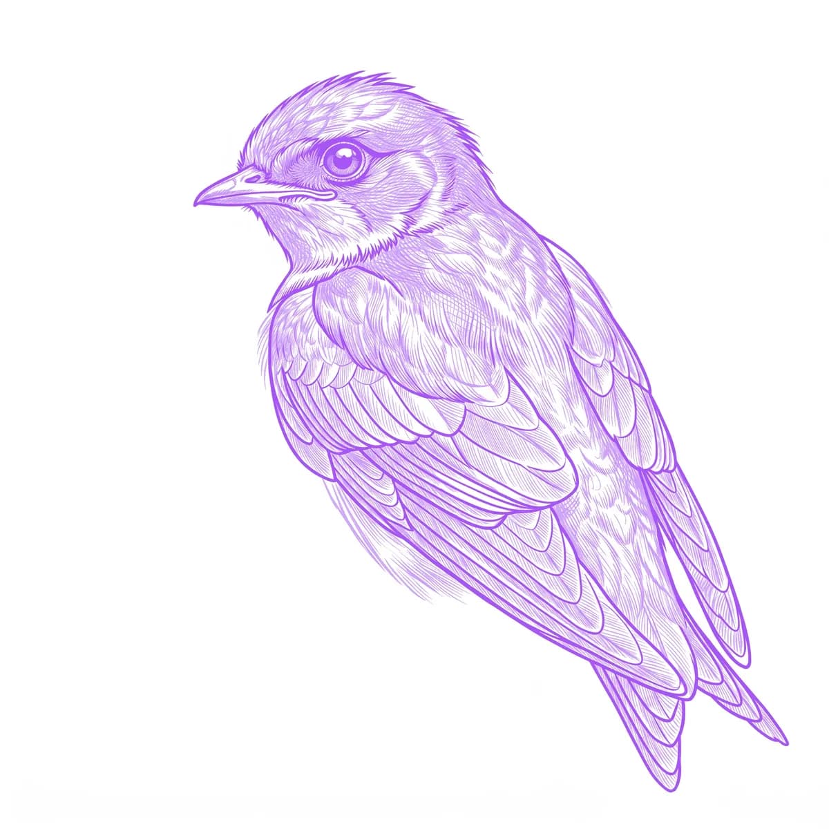 Golondrina Plantilla