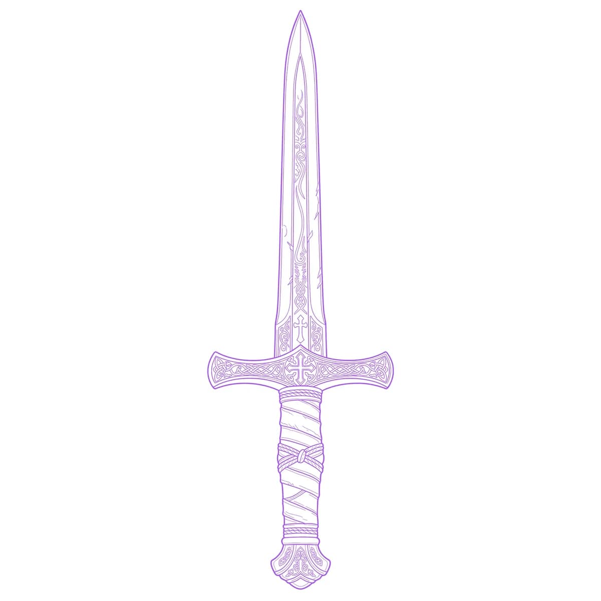 Sword Stencil