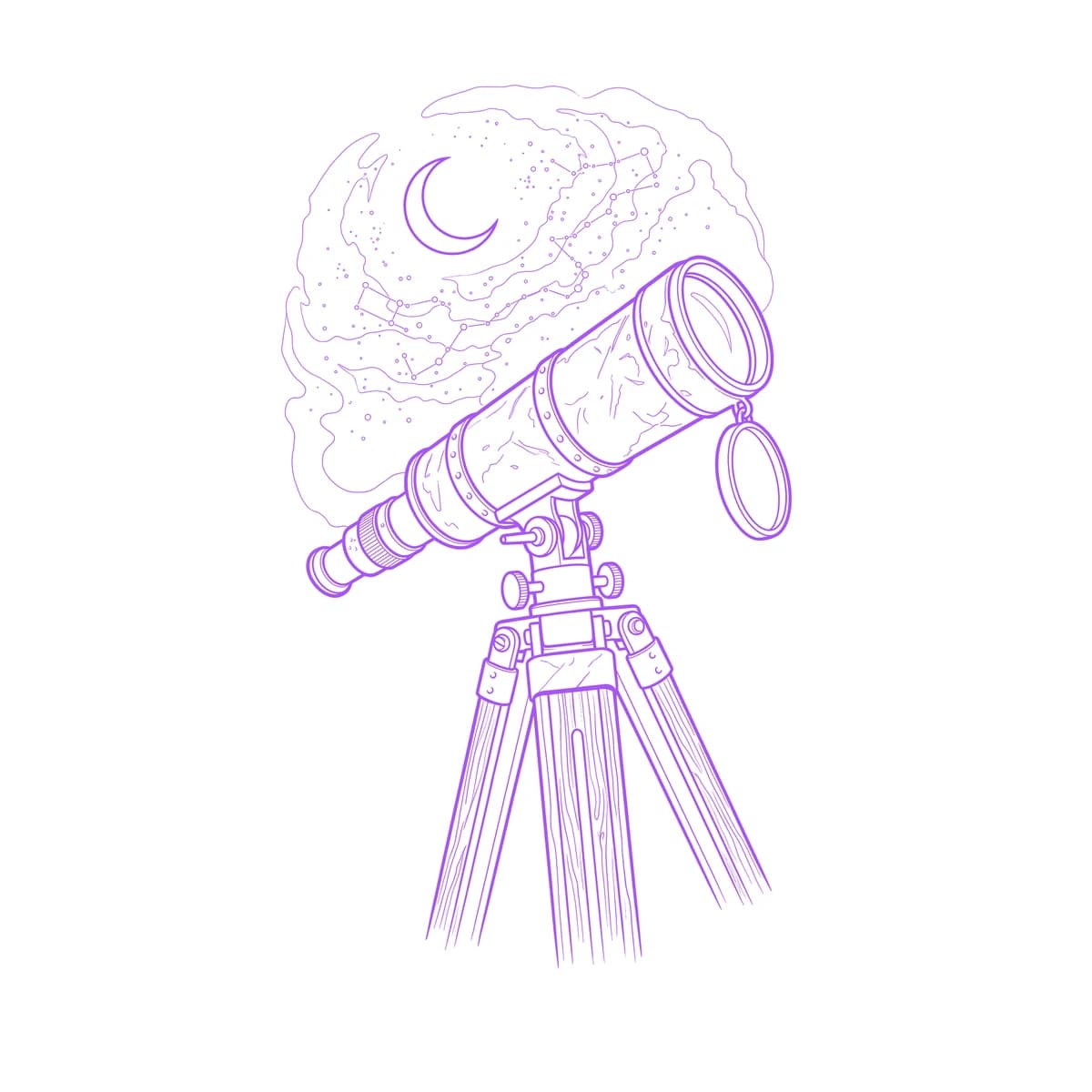 Telescopio Stencil