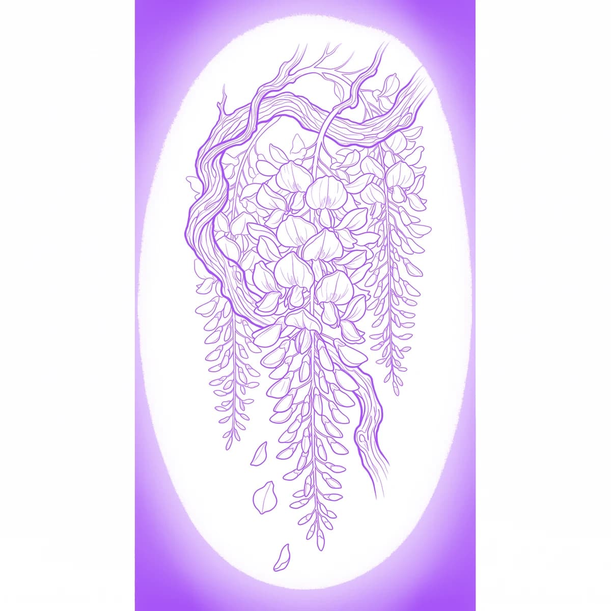 Glicine Stencil